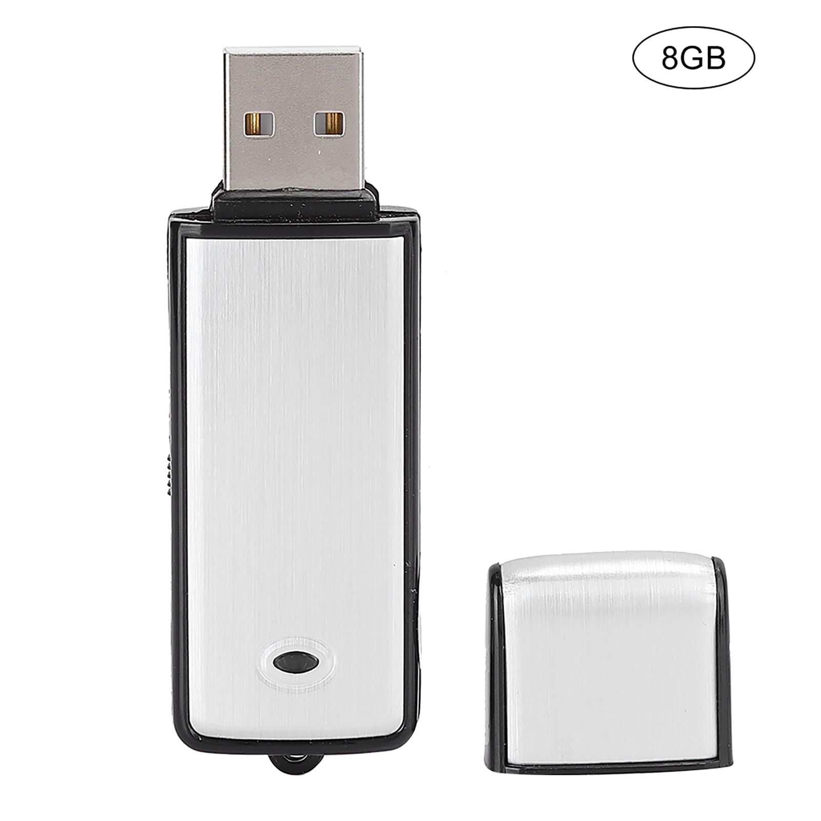 X09 Usb-stick Mit Integriertem Audiorecorder Und Mp3-player, 8 Gb