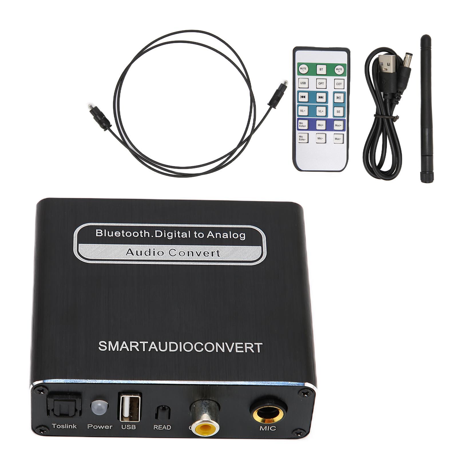 Bluetooth-digital-analog-audiowandler, Koaxial- Und Glasfaser-audiodecoder Für Heimkino