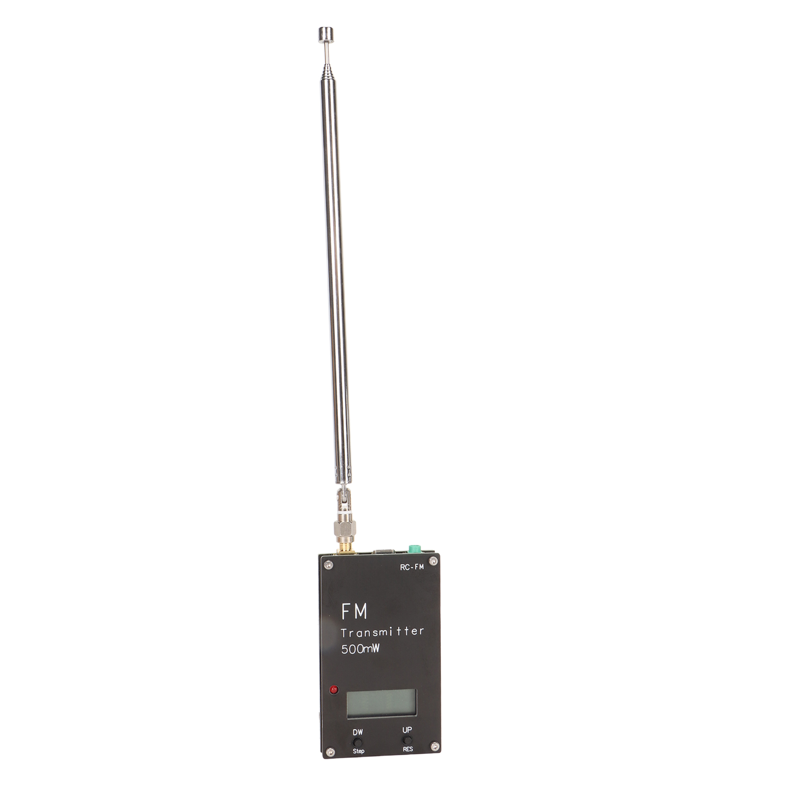 Professioneller Fm-langstreckensender 76-108 Mhz, 0,5 W / 500 Mw, Mit Digitalem Lcd-display.