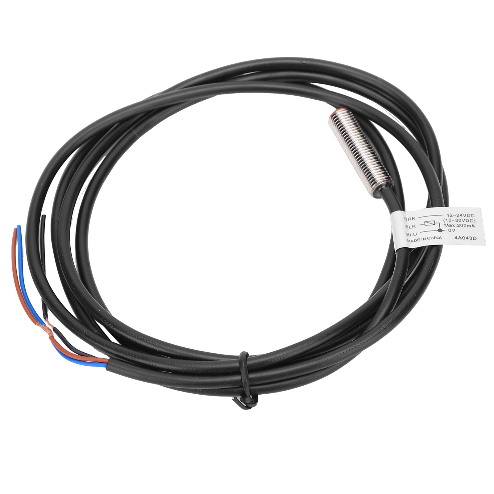 3-draht-pnp-induktiver Berm-näherungssensor Pr08-1.5dp 5 Mm Dc12-24 V