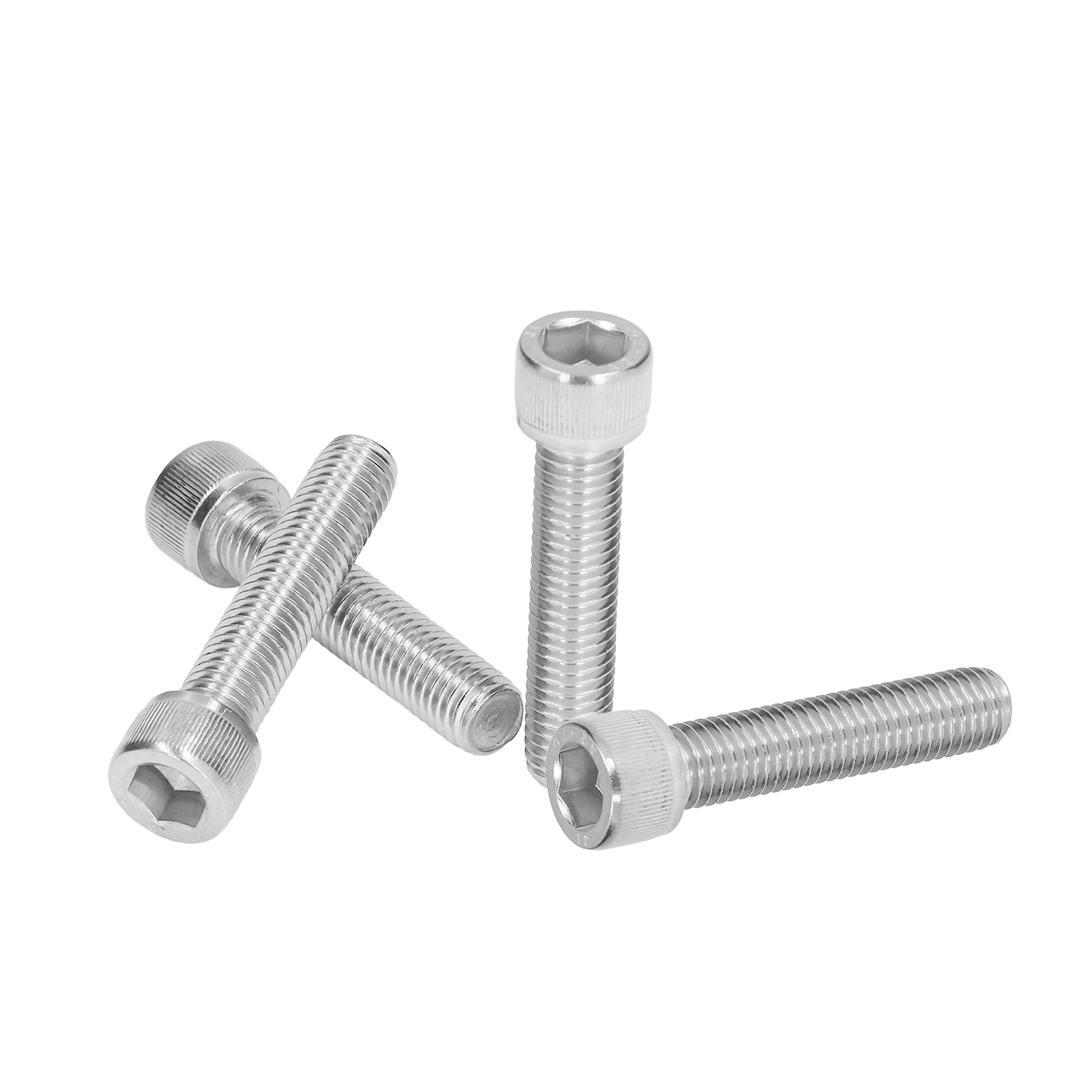 20 A2-70 Edelstahl-innensechskantschrauben Mit Grobgewinde M12x1,75 Din 912m12x55