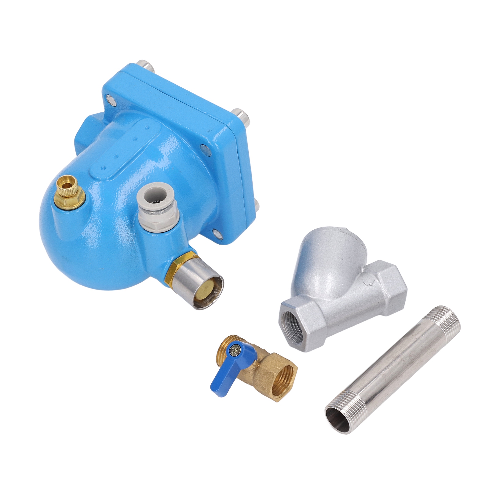 Automatischer, Verlustarmer Pneumatischer Wasserablauf, Rostbeständiges Aluminiumgehäuse, Wasserablauf Für Luftkompressor, Installationsrohr Für Den Ablauffilter.