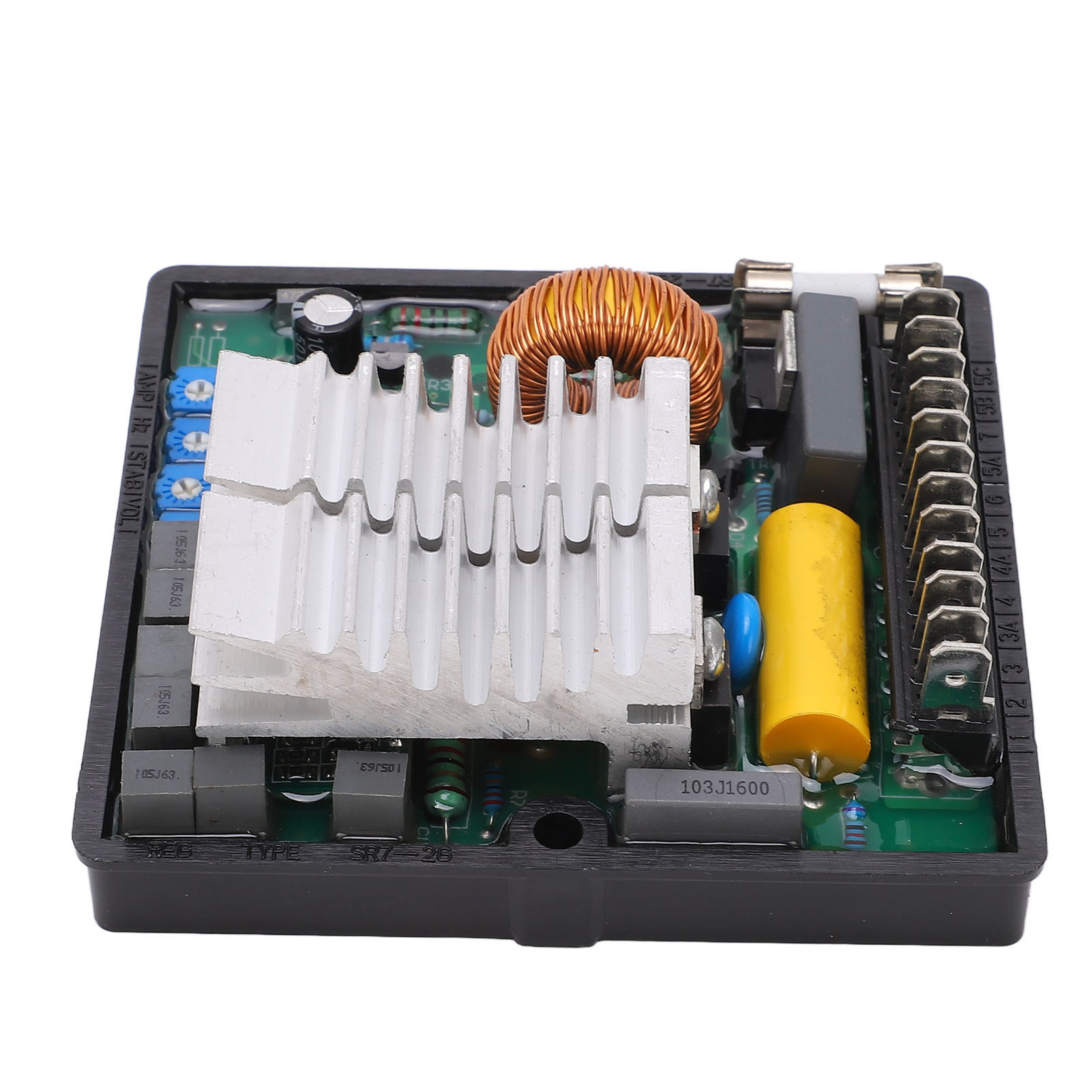 Automatischer Spannungsregler Sr7-2 Abs Avr Für Mecc Alte Ac80-270v Generator