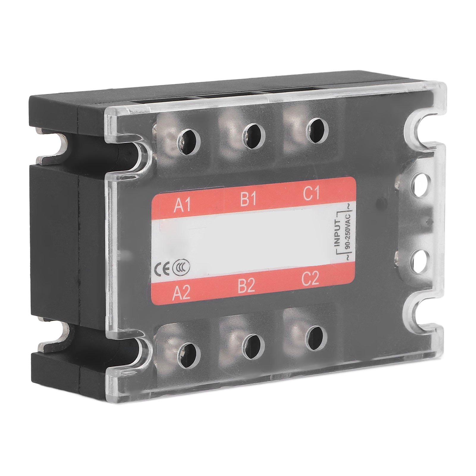 Dreiphasen-ssr-regler Mit Halbleiterrelais, 25 A Ac Bis 480 V Ac, Für Industrielle Systeme, Cnc-werkzeugmaschinen Und Verpackungsmaschinen