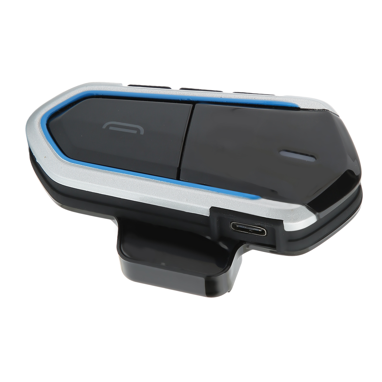 Wasserdichter Bluetooth-motorradhelm Mit Großem Knopf, Ultradünn.