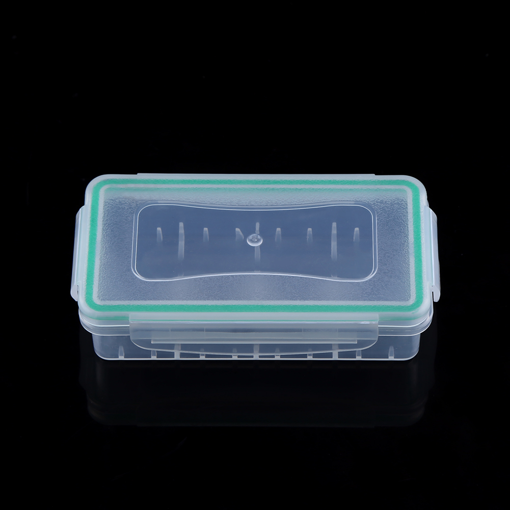 Wasserdichte Aufbewahrungsbox Aus Verschleißfestem Kunststoff Für 18650-batterien (1 Stück).