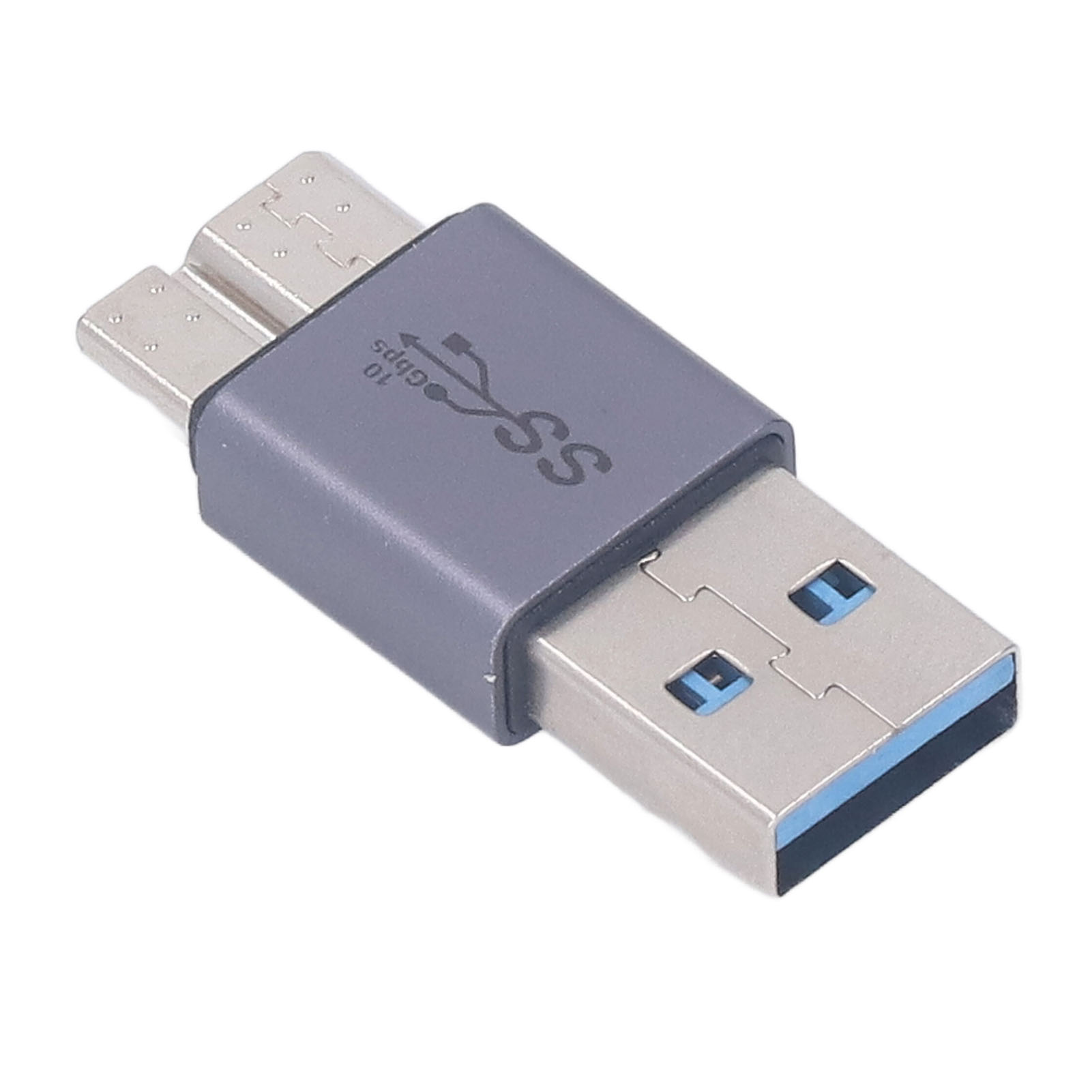 Micro-b-auf-a-stecker-adapter, Maximale Übertragungsrate Von 10 Gbit/s, Micro-b-adapter Für Datenübertragung Und Laden, Universelle Kompatibilität