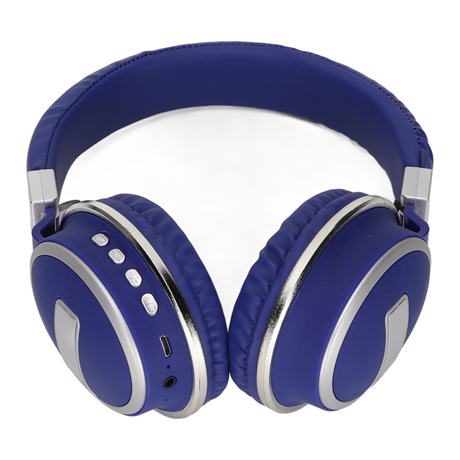 Faltbares Bluetooth-headset Lx-510bt Mit Komfortablen Ohrmuscheln Aus Leder, Für Pc Und Telefon (blau).