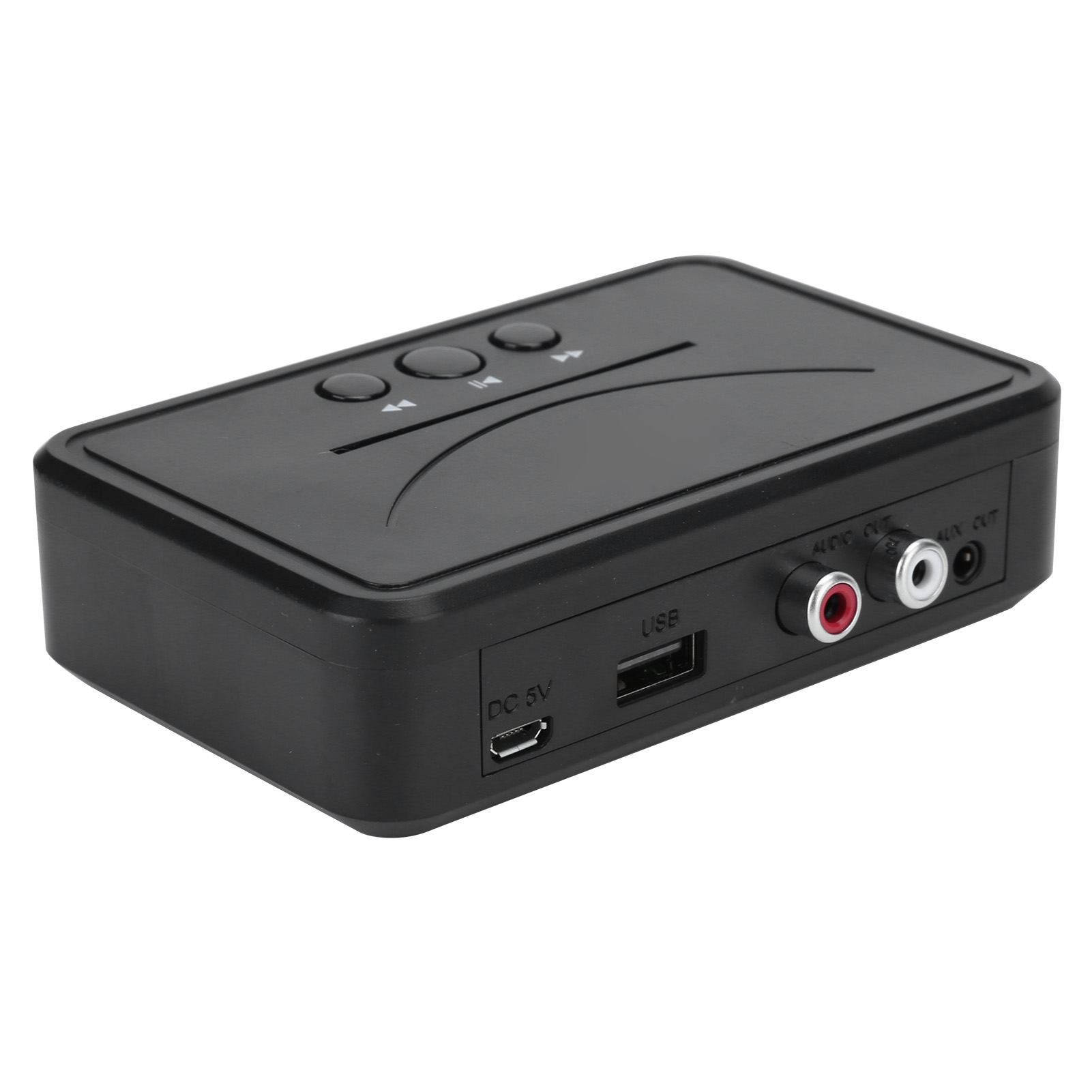 Bluetooth 5.0 Nfc-funkmusikempfänger Mit Rca 3,5-mm-stereo-audioadapter Und Usb-aux-eingang.