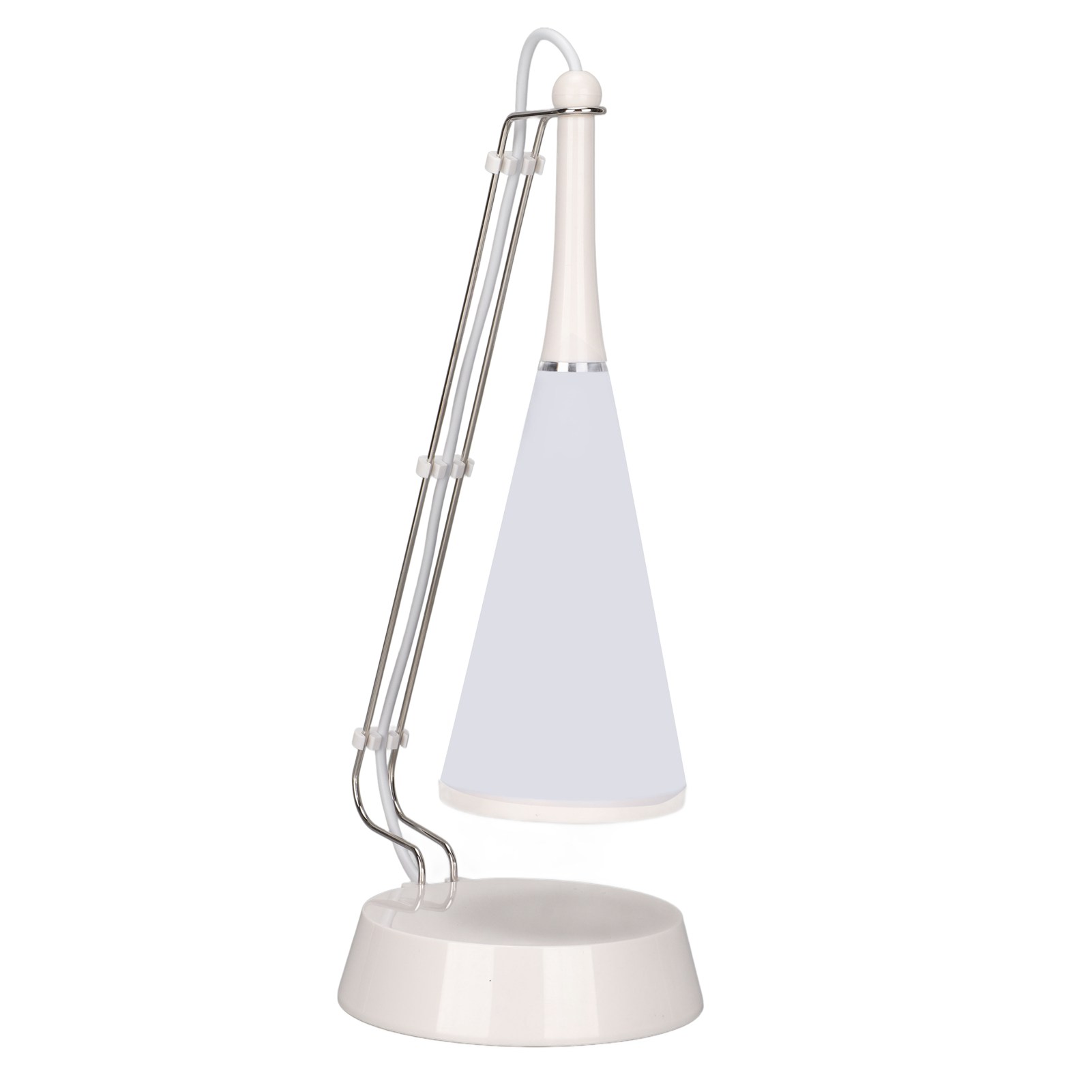 Stilvolle, Energieeffiziente, Berührungsempfindliche Musik-schreibtischlampe Mit Bluetooth-led-lautsprecher, Wiederaufladbar Und Einfach Zu Bedienen (plug & Play). Dimmbare Led-schreibtischlampe.