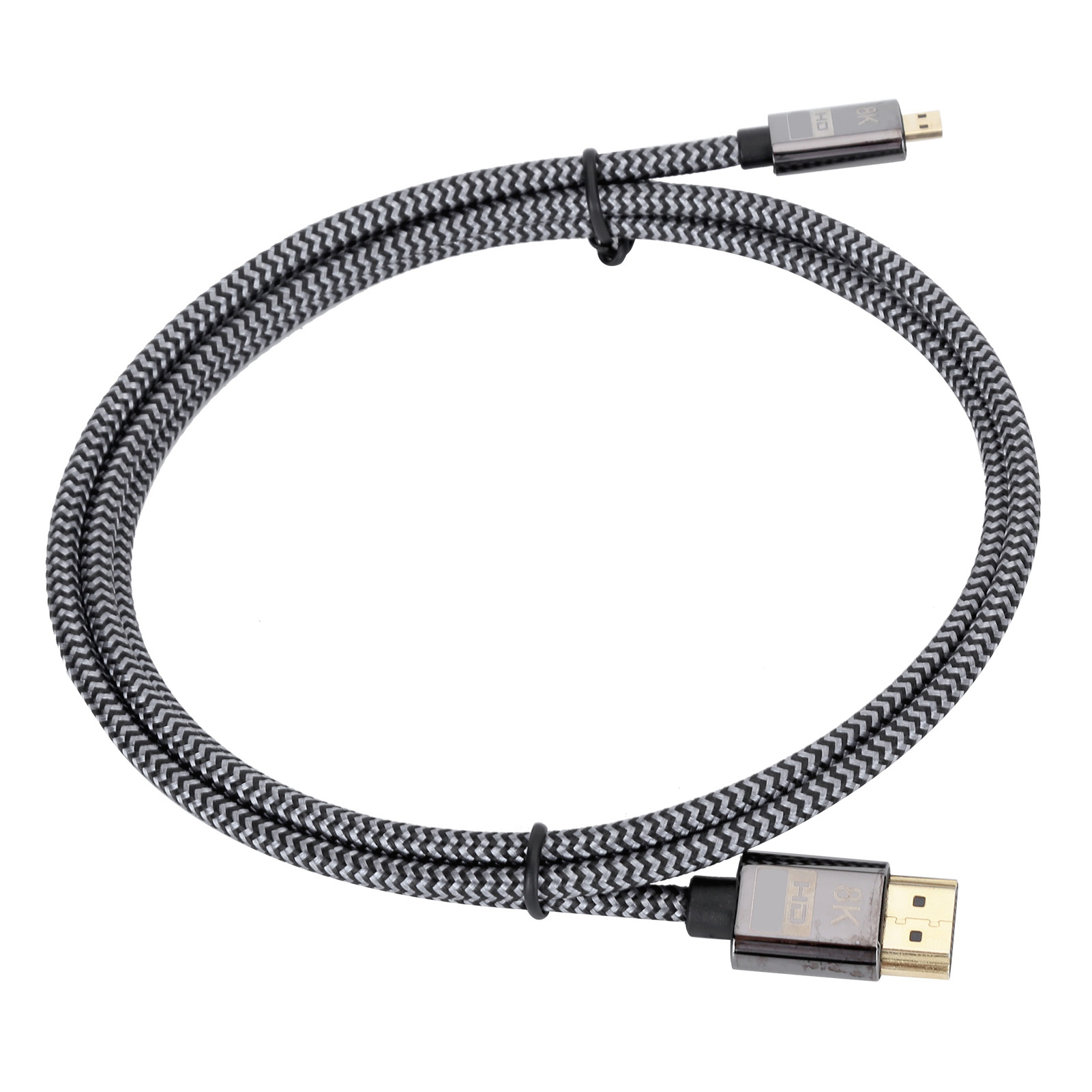 Geflochtenes Hdmi-zu-hdmi-hd-video-mikrokonverterkabel, Computeranschlusszubehör, 1 Meter