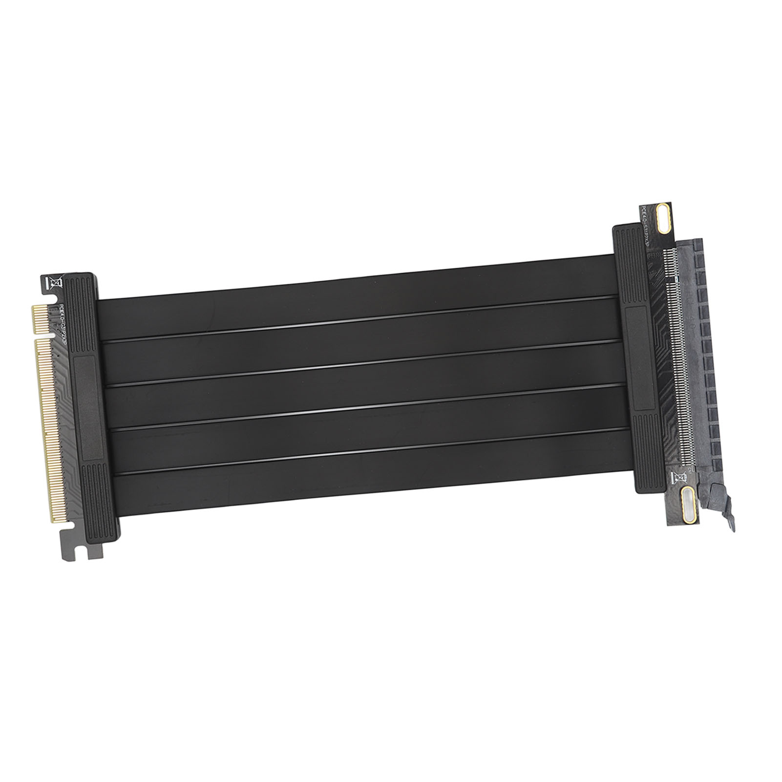 Pcie 4.0 X16 Abgewinkeltes 180°-verlängerungskabel, 26 Gb/s, 20 Cm (7,9 Zoll), Vergoldet, Für Rtx 3090, Rtx 3080 Ti Und Rtx 3070 Grafikkarten.