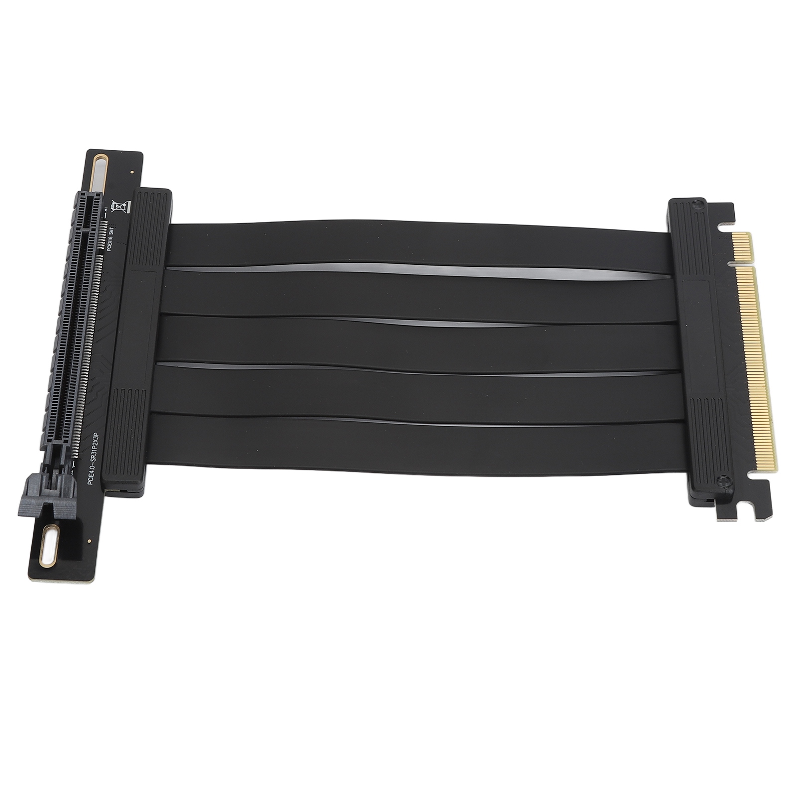 Rechtwinkliges Pcie 4.0 X16-verlängerungskabel, 26 Gb/s, 15 Cm, Vergoldet Und Geschirmt, Für Rtx 3090, Rtx 3080 Ti Und Rtx 3080 Gpus