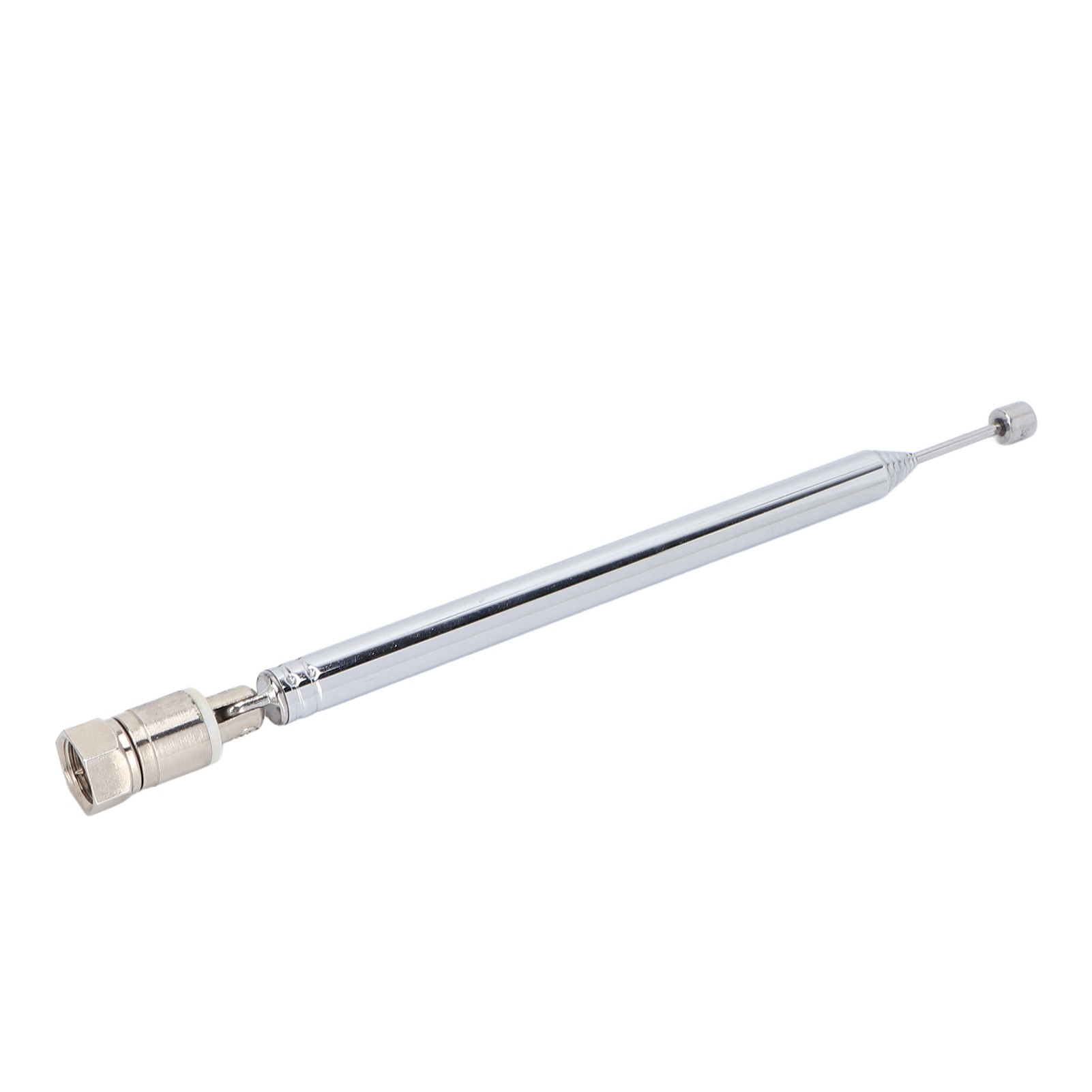 Teleskop-radioantenne, F-stecker, 75 Ohm, 8 Segmente, Kompatibel Mit Tivoli, Sangean Und Pioneer.