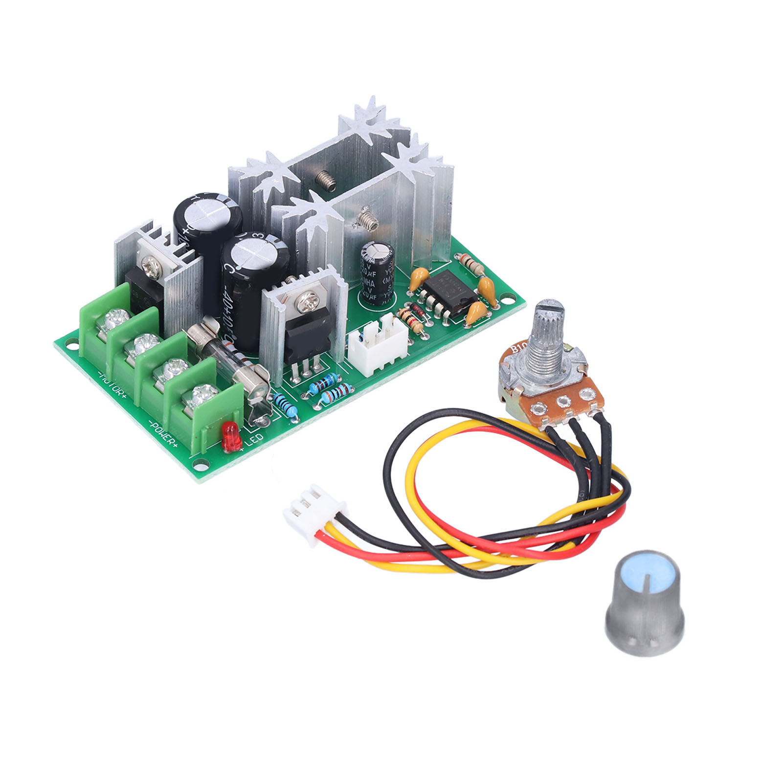 Motordrehzahlregler, Pwm-elektronikregler, Hochleistungs-steuermodul Dc 10–60 V 20 A