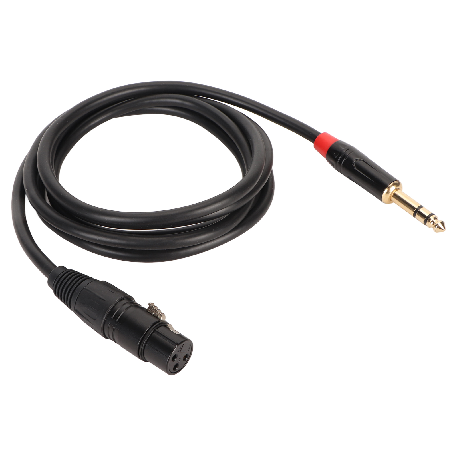 Xlr-buchse Auf 6,35-mm-klinkenstecker (1/4 Zoll), Symmetrisches Mikrofonkabel, 2 M Lang