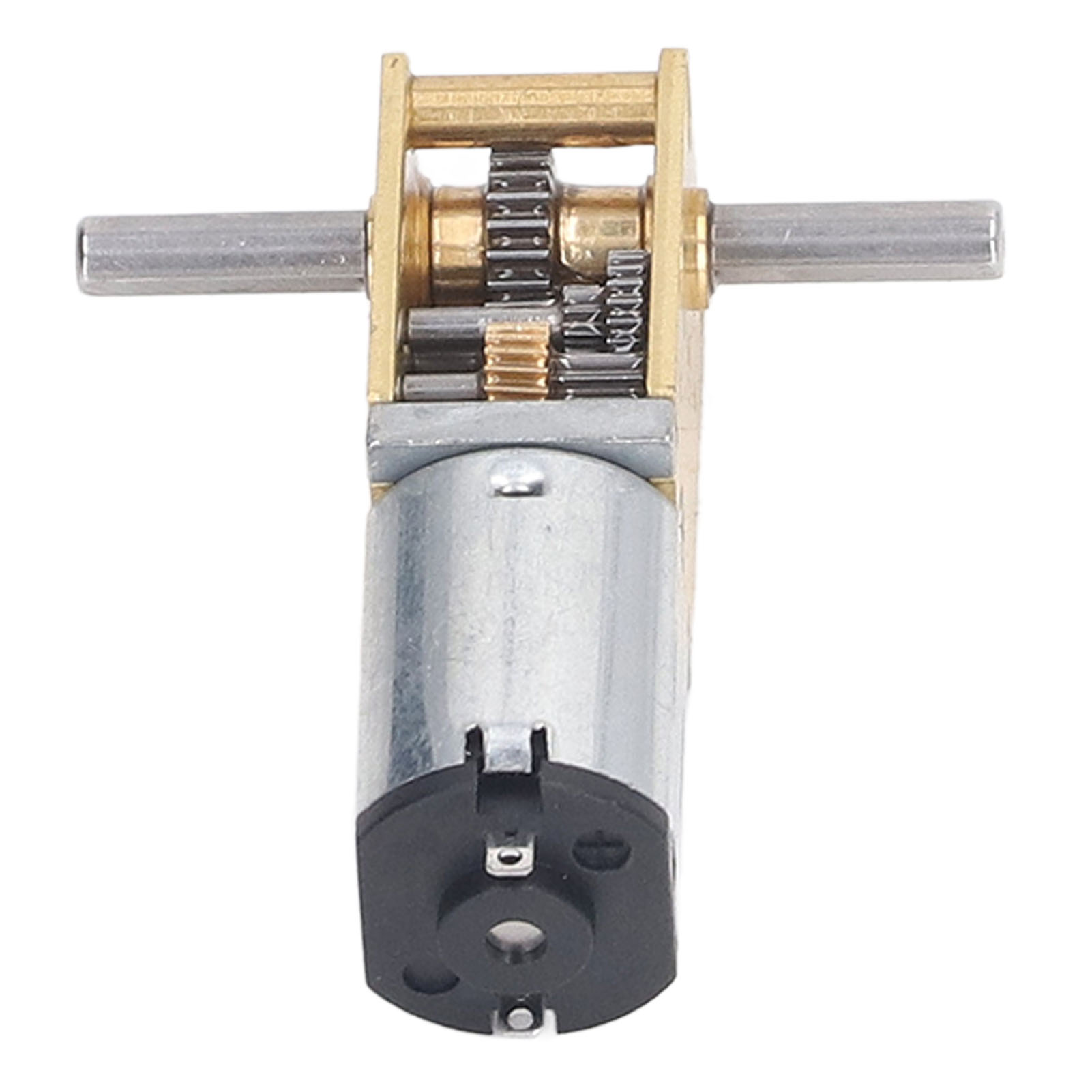 Dc 34 U/min Doppelwellen-schneckengetriebemotor, Drehzahlminderer Für Smart Cars, Roboter, Backöfen, Waschmaschinen, Dc 3 V