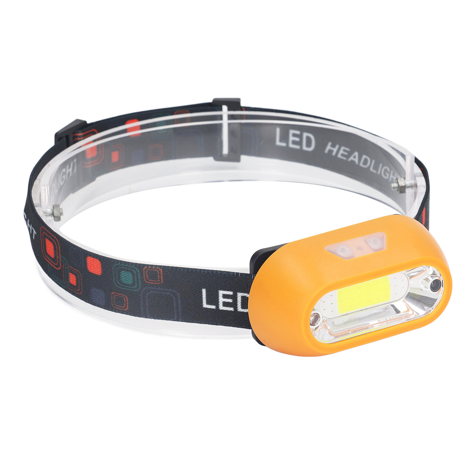 Wiederaufladbare Usb-stirnlampe, 300 Lm Rotes Licht, Tragbar, Magnetisch, Ultrahell, Cob-taschenlampe Zum Laufen