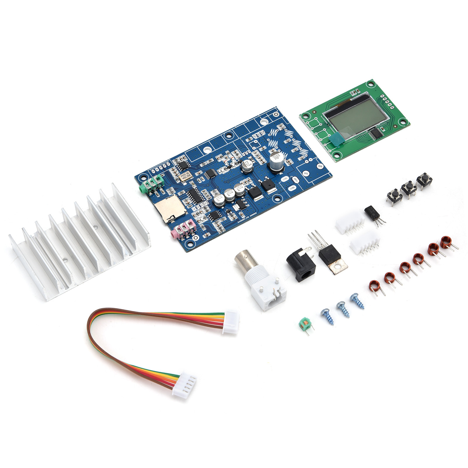 Fm-sendermodul Mit Lcd-bildschirm, Einstellbarer Frequenz, 0,5 W – 7 W Pll-funkplatinen-kit