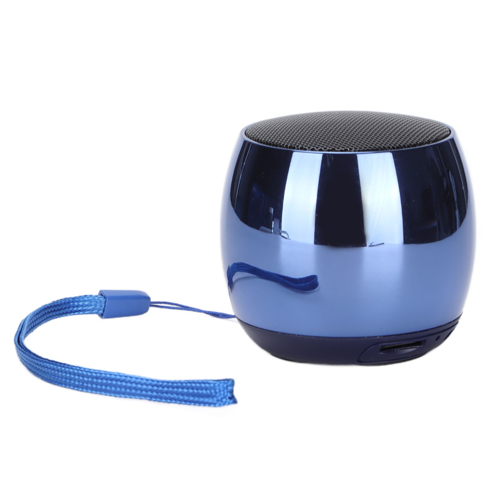 Tragbarer, Kabelloser Lautsprecher Mit Metallgehäuse, Bluetooth 5.0 Und Trageschlaufe