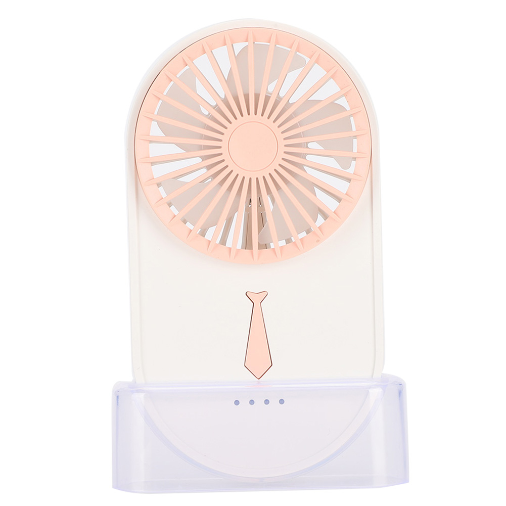 Mini-tragbarer, Wiederaufladbarer Usb-ventilator Mit 4 Einstellbaren Lüfterstufen Für Studentenwohnheim Oder Büro