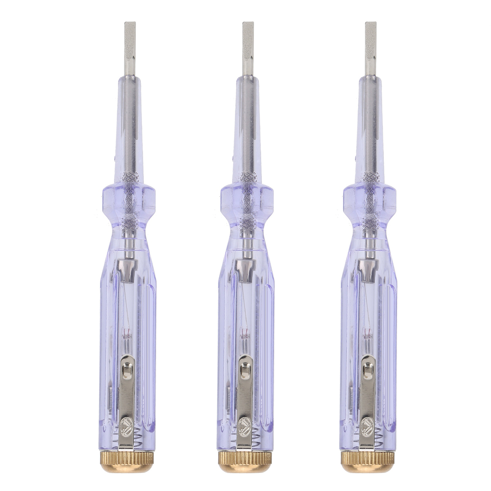 Set Mit 3 Elektrischen Spannungsprüfstiften, Empfindlichkeitsmessgeräte Ang43 Ac 100–250 V
