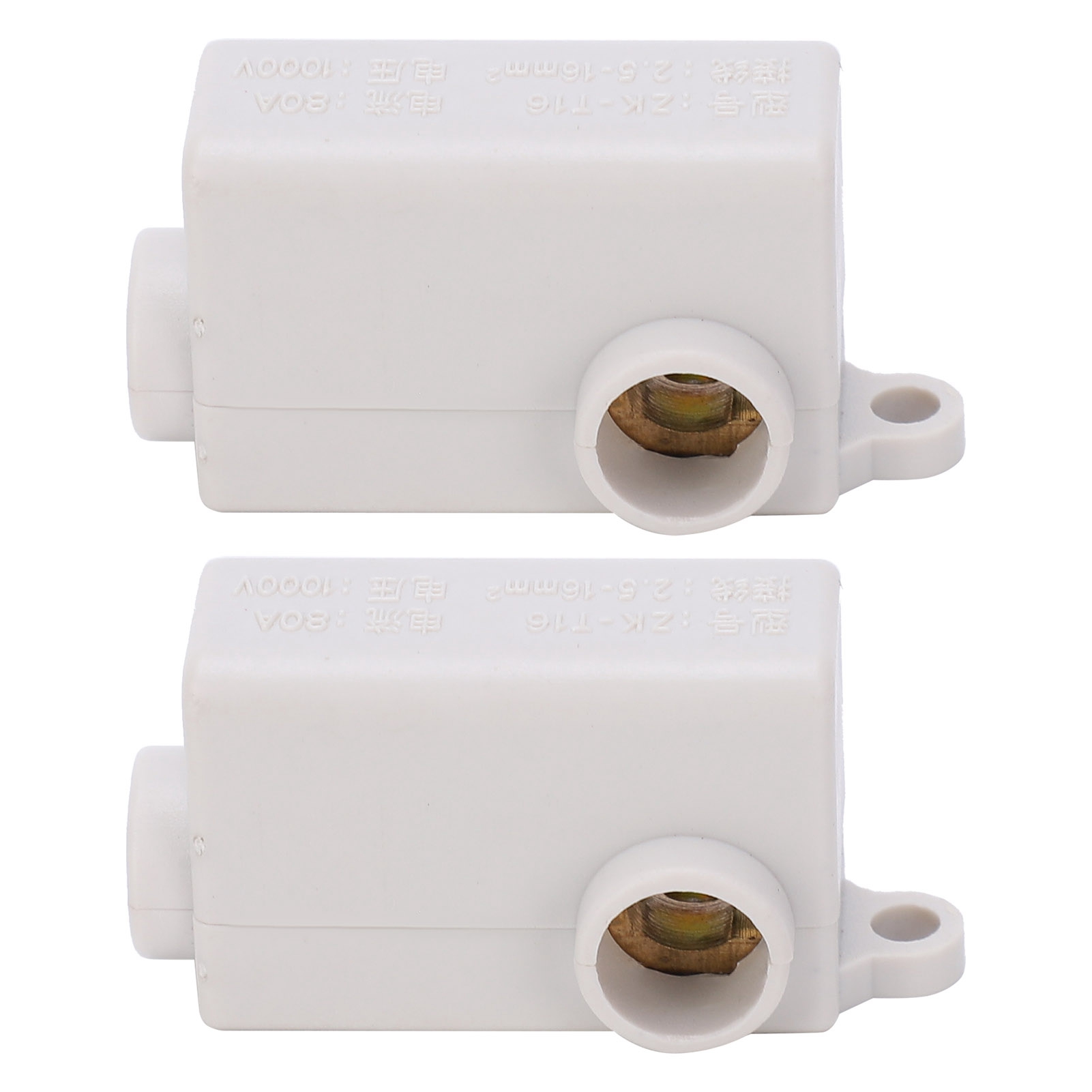 2-teilige Inline-anschlussdose, T-klemmen, Elektrischer Steckverbinder Für Zk-t16-kabel
