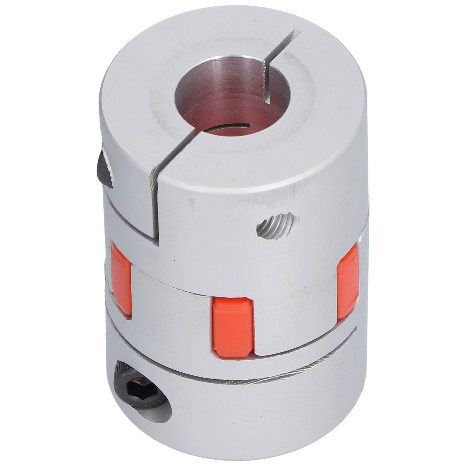 Plum Coupling D45 L66 Kompakte, Flexible Aluminiumkupplung Für Wasserpumpen, Kompressoren Und Hydraulikmaschinen
