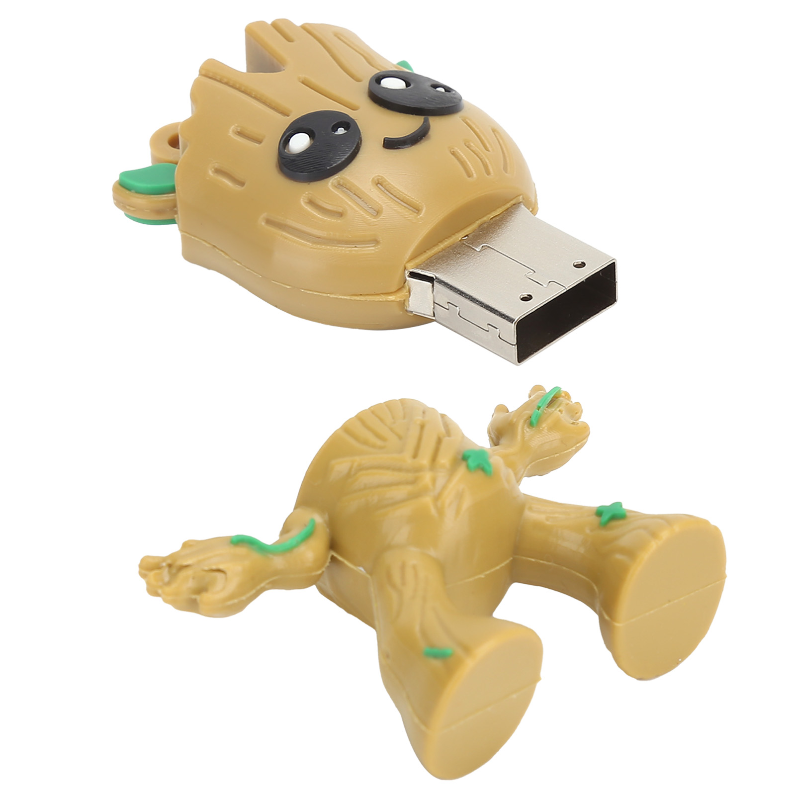 32 Gb Usb-stick In Form Eines Comic-baumes Mit Einer Comicfigur