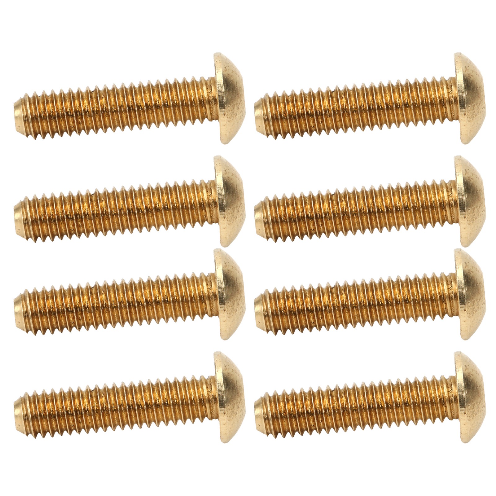 50 Halbrunde Innensechskantschrauben Aus Reinem Kupfer, Hardware-zubehör, Befestigungselemente M4 X 16 Mm