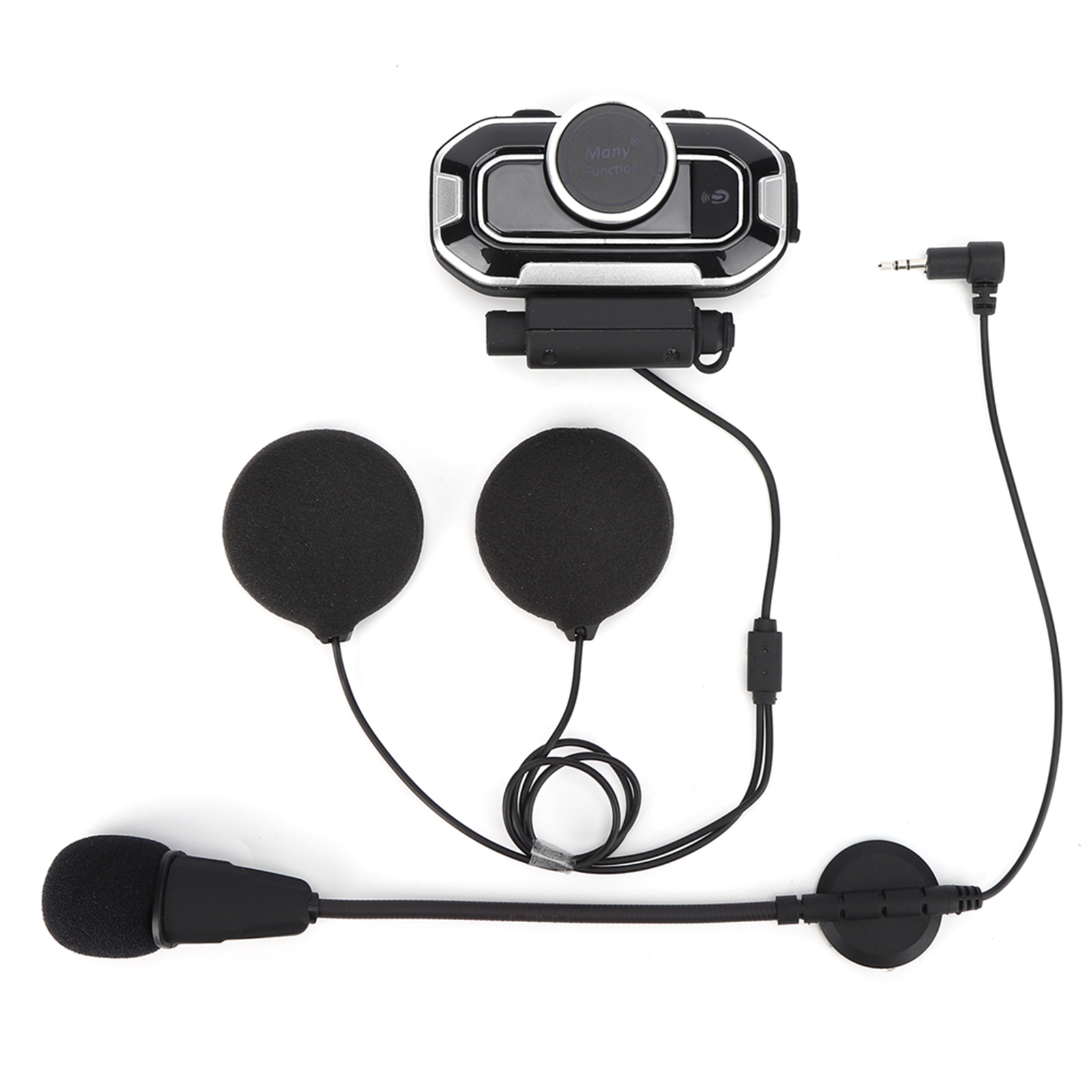 Bluetooth-motorradhelm-headset Mit Mikrofon, Intelligenter Geräuschunterdrückung, Motorrad-sport-ohrhörer Mit Fm-radio