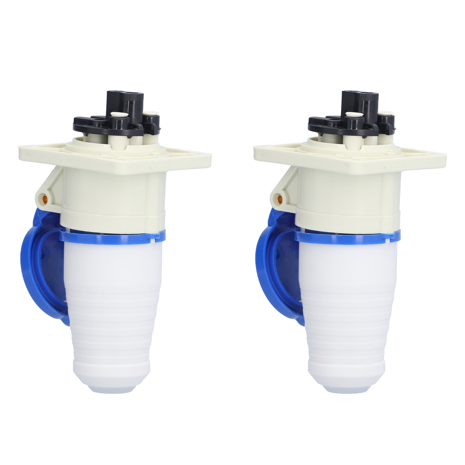 Packung Mit 2 Einphasigen 3-poligen Industriestromsteckverbindern Für Die Luftfahrt, 220 V/250 V, 16 A, 2p+e