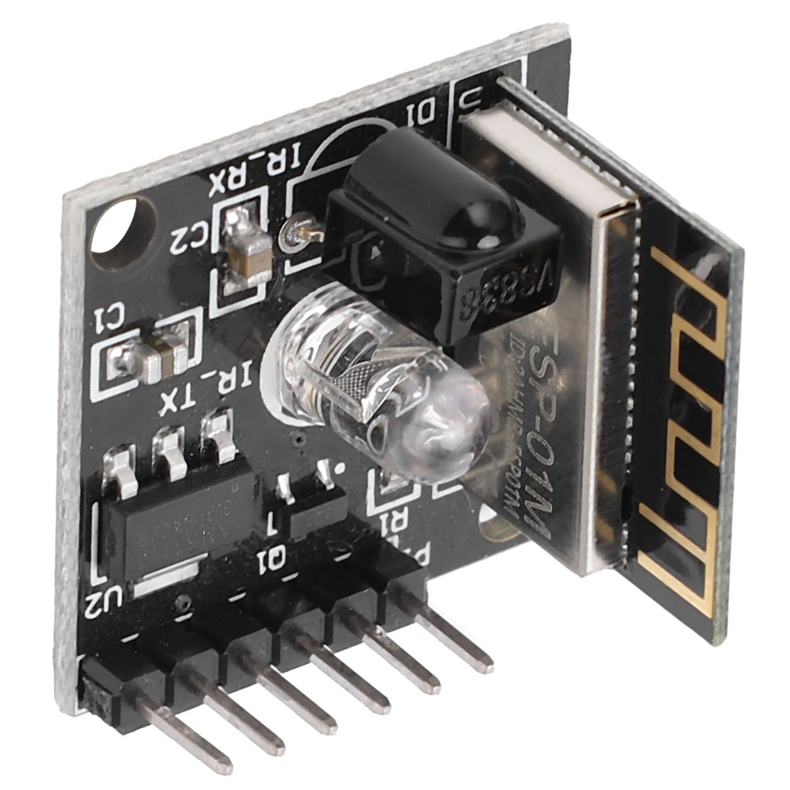 Lernplatine Zur Entwicklung Eines Infrarot-transceivers Mit Wi-fi-fernsteuerung Für Das Esp8285 Dc 5v Modul