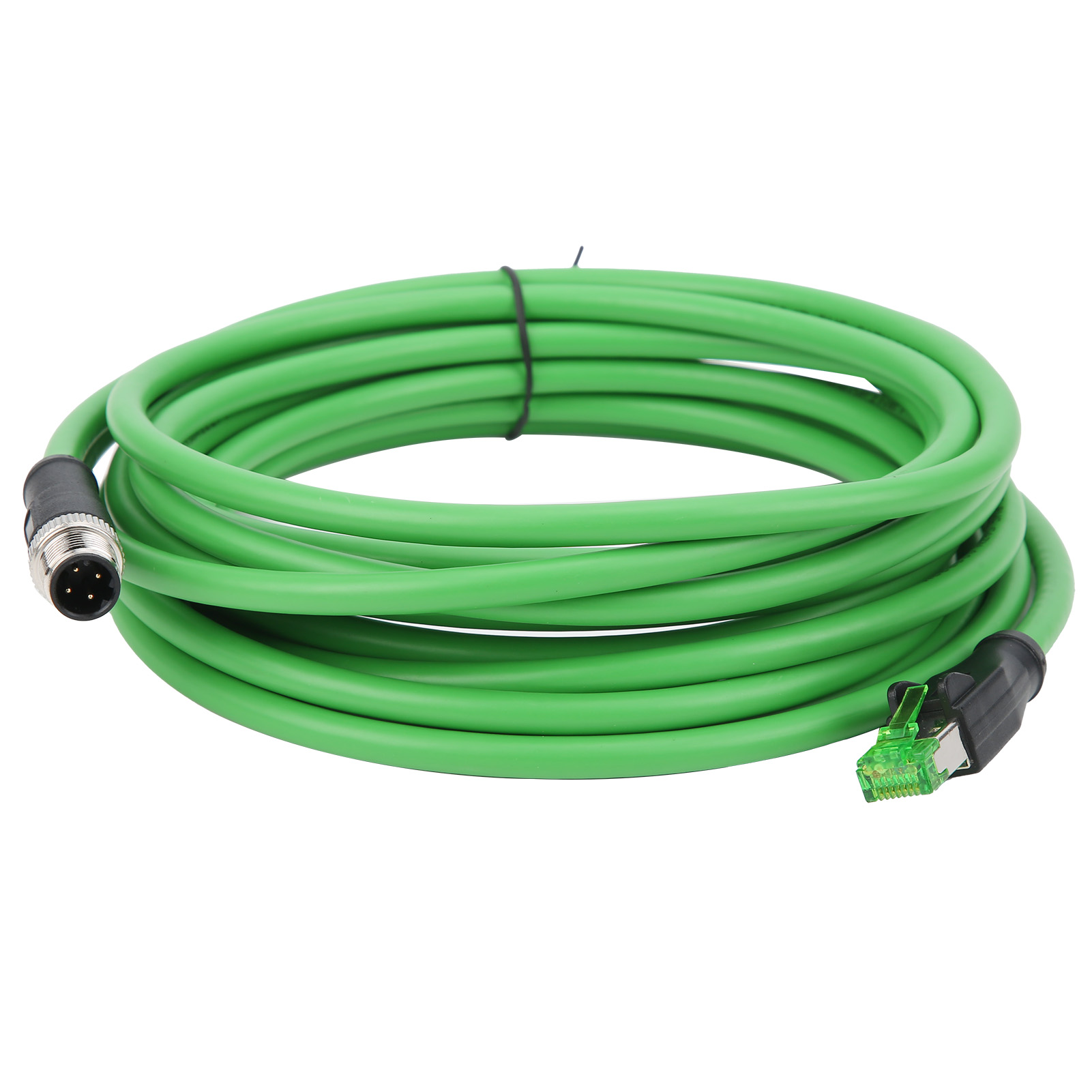 Industrielles Ethernet-kabel M12 Auf Rj45, Ip67 Wasserdicht, 5 M / 16,4 Ft Länge