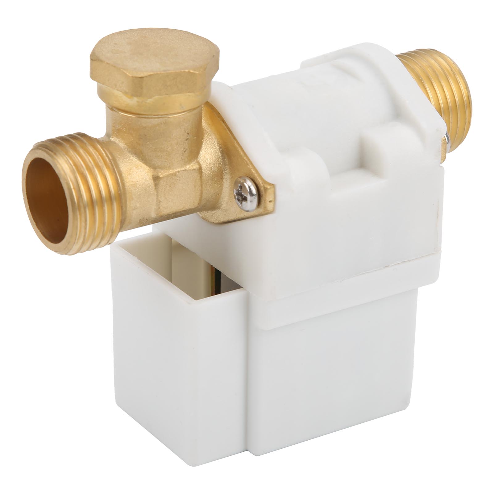 Magnetventil Mit G1/2"-gewinde, Normalerweise Geschlossen, Einlass In Geschlossener Position, Industrielle Steuerungskomponenten, 12 V Dc