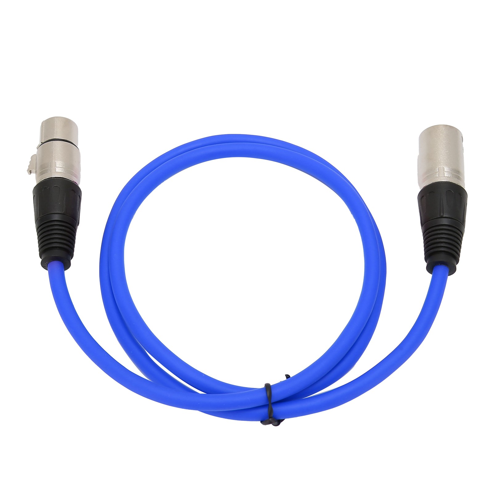 3-poliges Mikrofonkabel (stecker Auf Buchse), Robuster Audioadapter Für Mikrofone, Blau