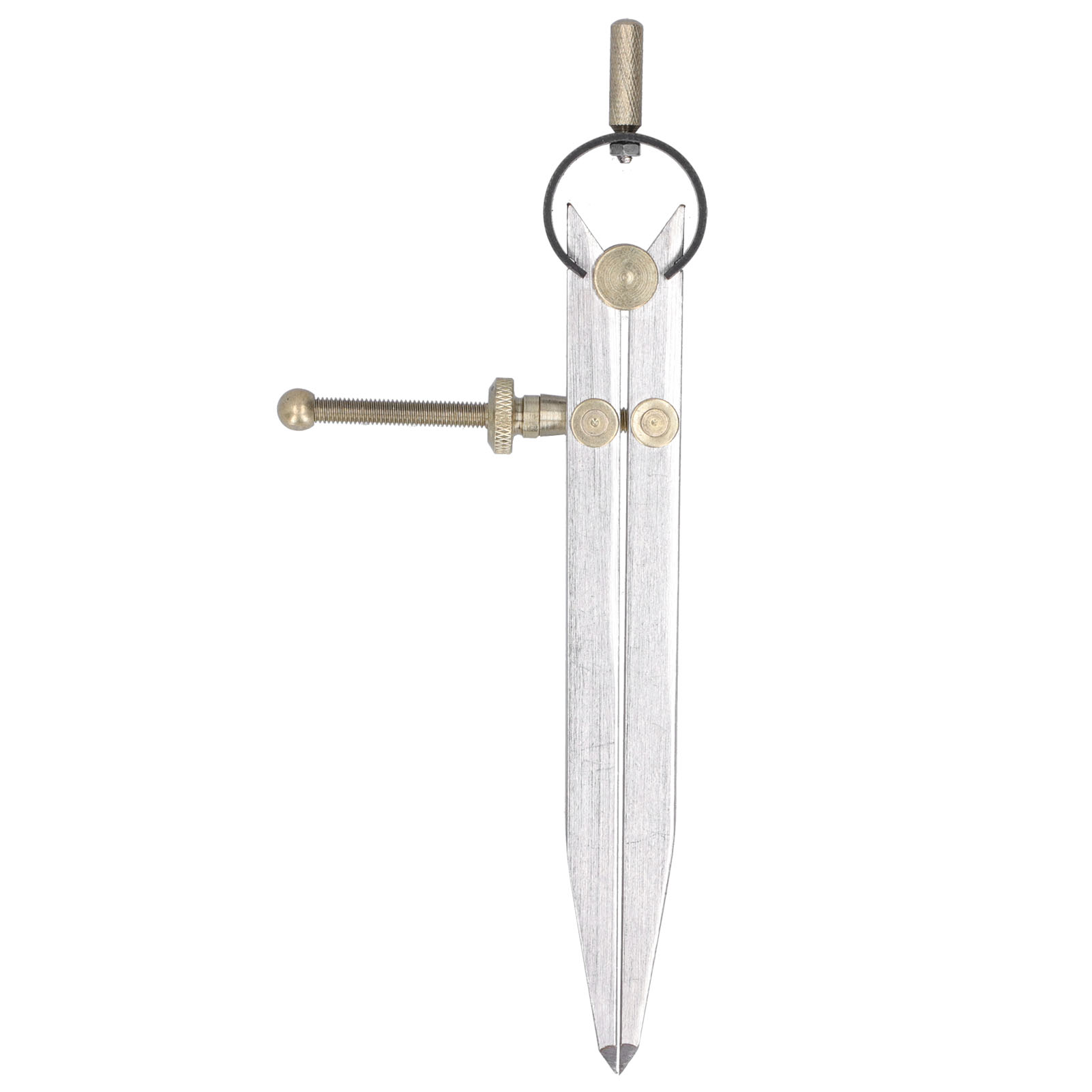 Verstellbarer Flügelzirkel Für Lederarbeiten, Zeichnen Und Holzbearbeitung, 20 Cm (8 Zoll)