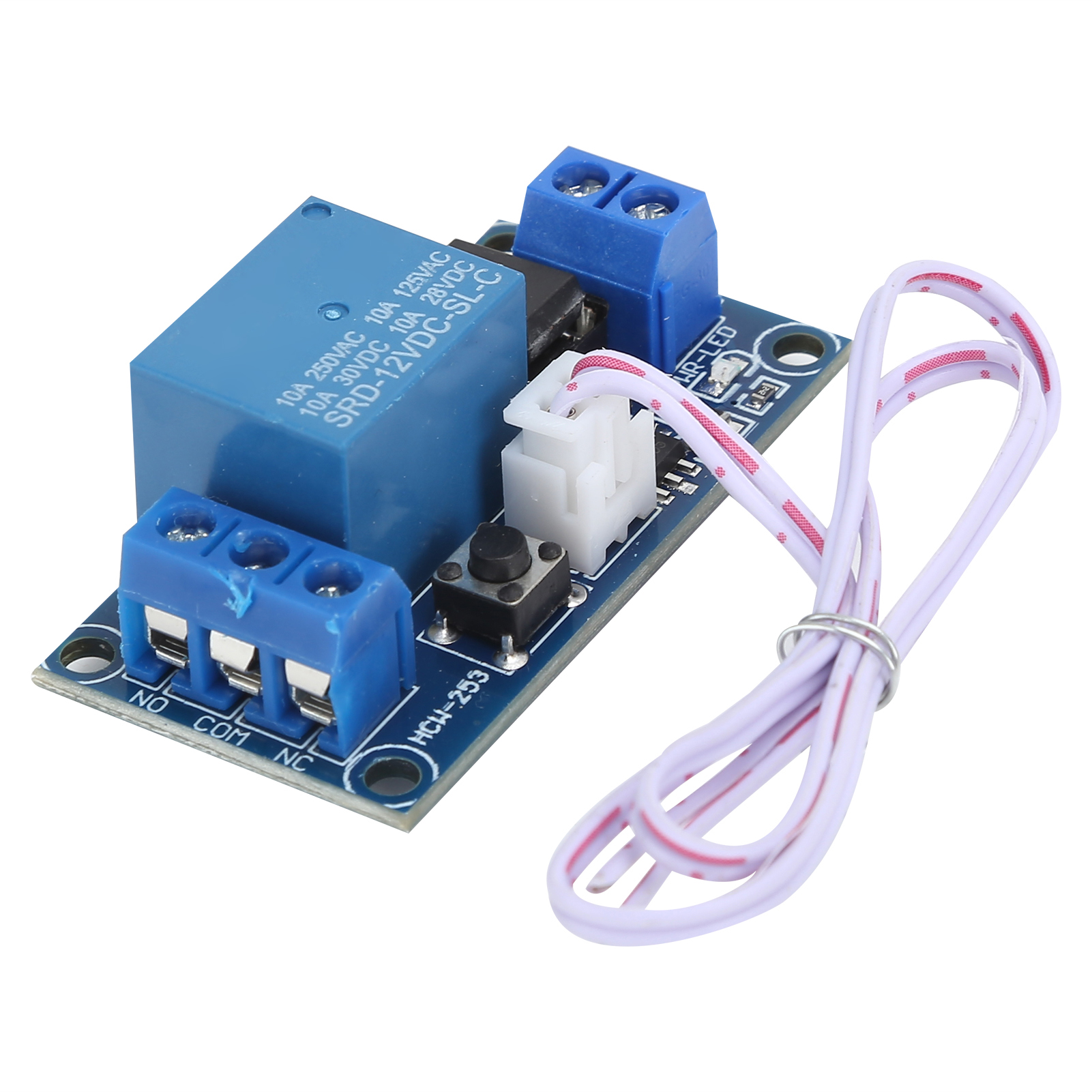 Bistabiles Relaismodul Mit 1 Ein-/ausschalter Und Automatischer Verriegelung, 12v Dc Elektronische Steuerkomponente