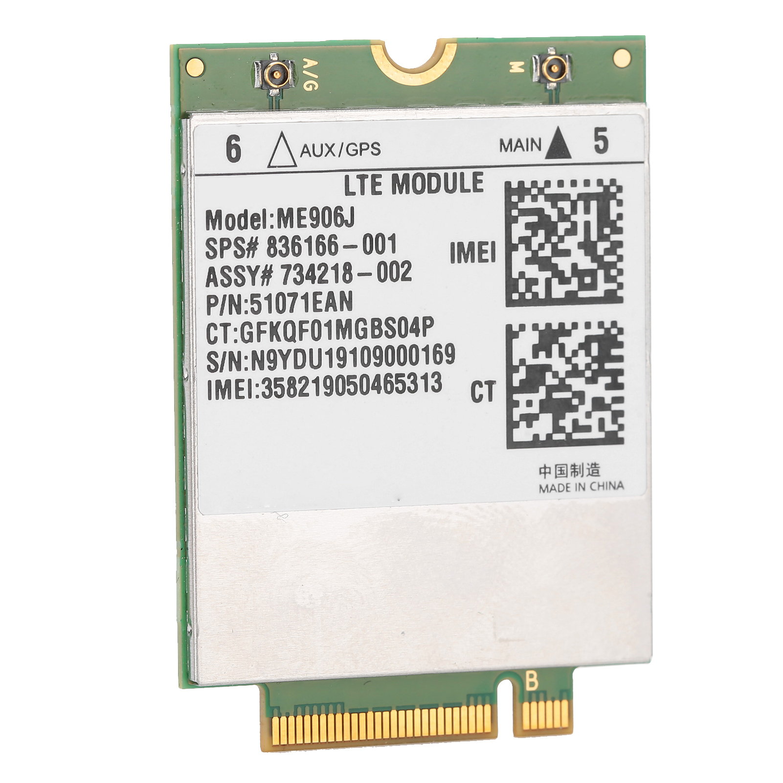 4g Lte Fdd Drahtlosnetzwerkkartenmodul Modell Me906j Ngff / M.2 Elektronisches Bauteil