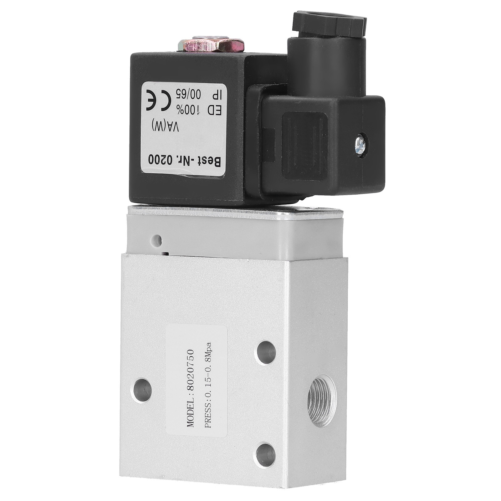 2-wege-magnetventil, Einfachwirkend, Mit Verteiler, 6 Mm Durchmesser, 8020750dc24v