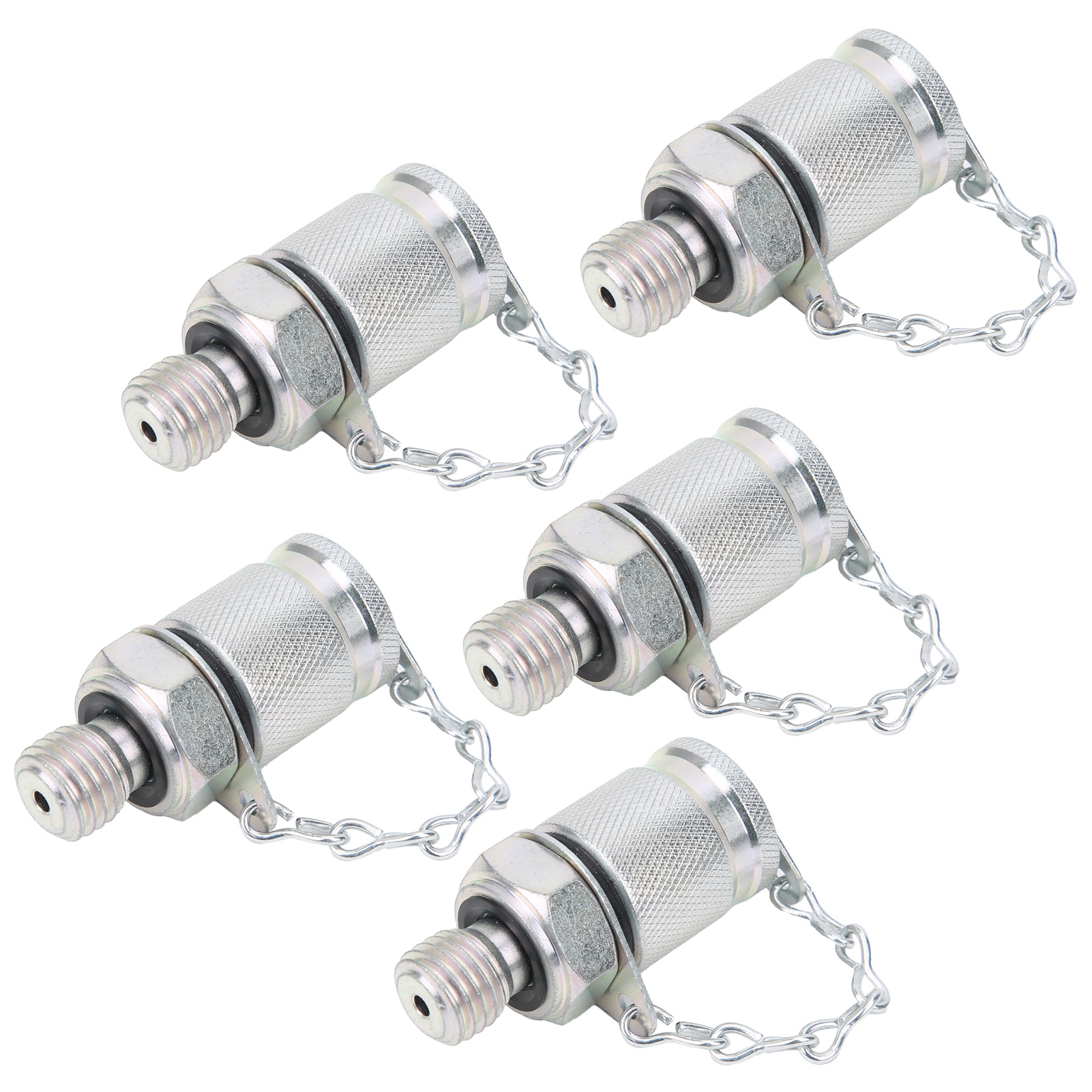 Satz Mit 5 Hydraulischen Prüfadaptern, Gewindeprüfverschraubungen, Pt/pptm12 X 1,5 Druckmessanschlüssen