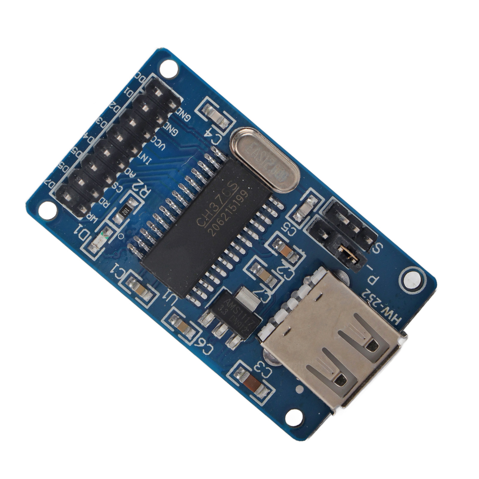 Hw-252a Ch376 Usb-modul Mit Unterstützung Für Einen 8-bit-parallelport Und Einen Asynchronen Seriellen Port