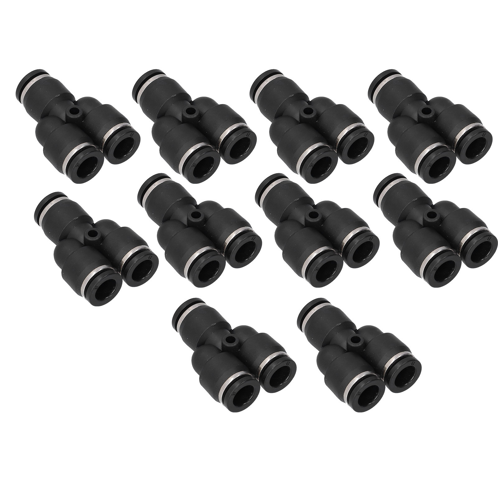 T-stück Mit Eingraviertem Innendurchmesser, Leicht Demontierbar, Wasserdichte T-verbindung Für Automatisierungsanlagen. Innendurchmesser: 8 Mm.
