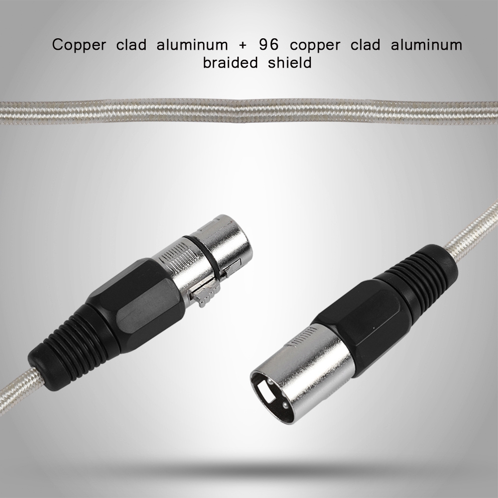 Hochwertiges Xlr-mikrofonkabel (15 M, Stecker Auf Buchse)