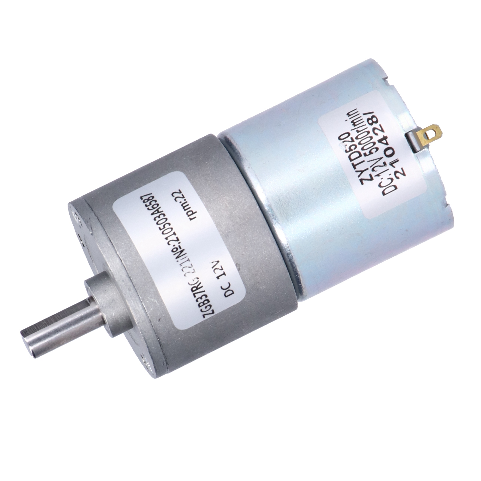 Drehmomentstarker, Mikrountersetzter Getriebemotor Mit Exzentrischer Abtriebswelle Zgb37rg 12v Dc