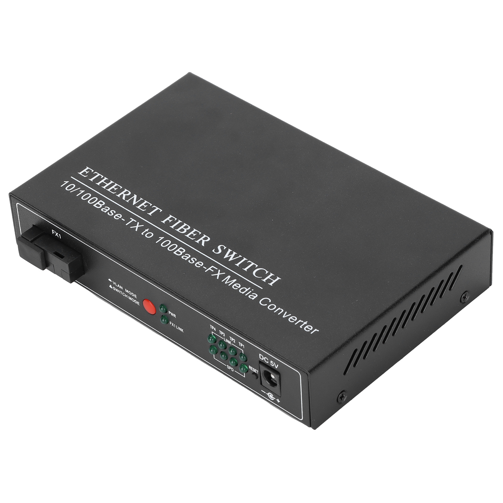 4-port Glasfaser-ethernet-switch Tbc-mc3414es20a Plug & Play, Stabil Und Robust, Für Computernetzwerke, 100-240 V Steckdose.