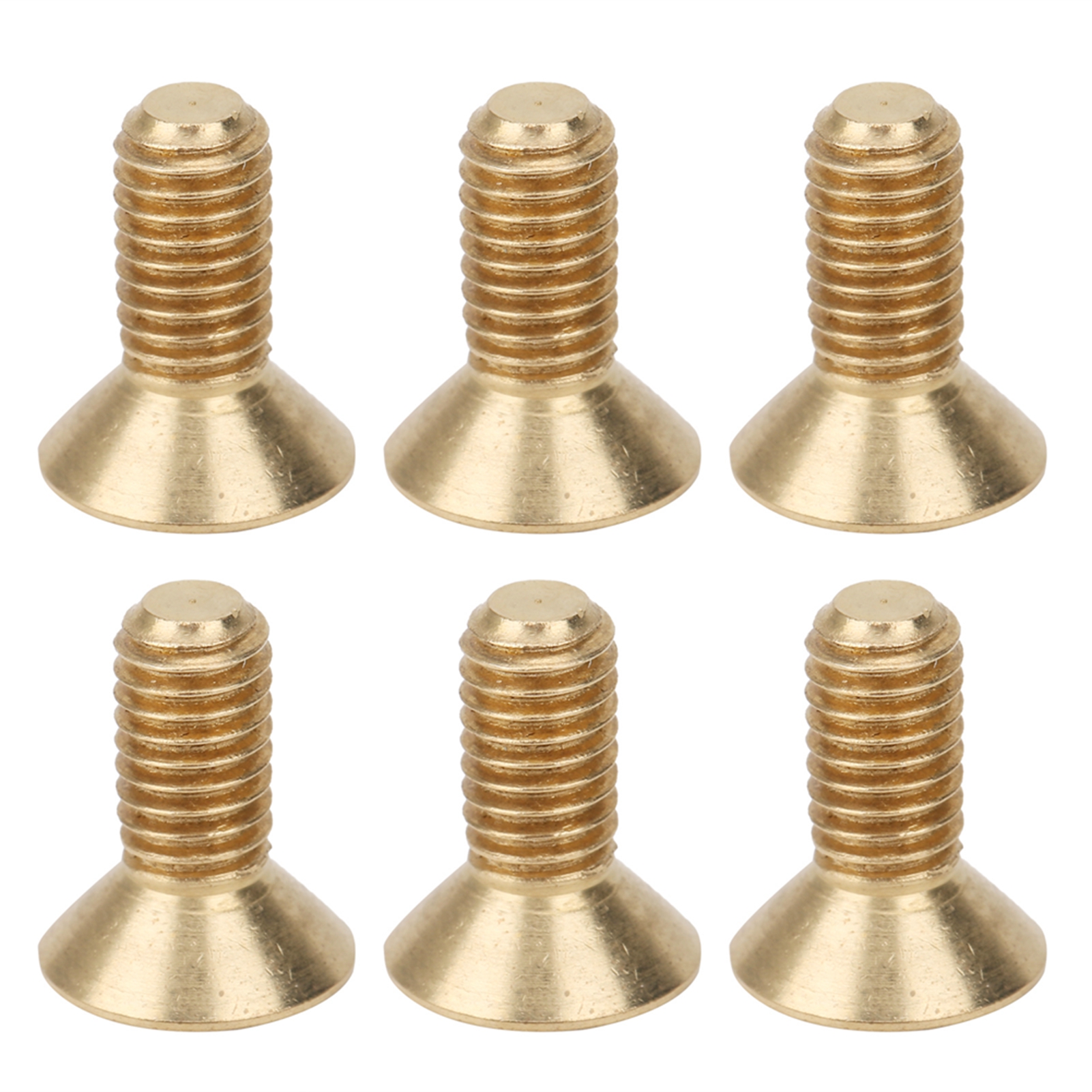 50 Sechskant-senkkopfschrauben Aus Reinem Kupfer, Flachkopf, Hardware-zubehör M5 X 12