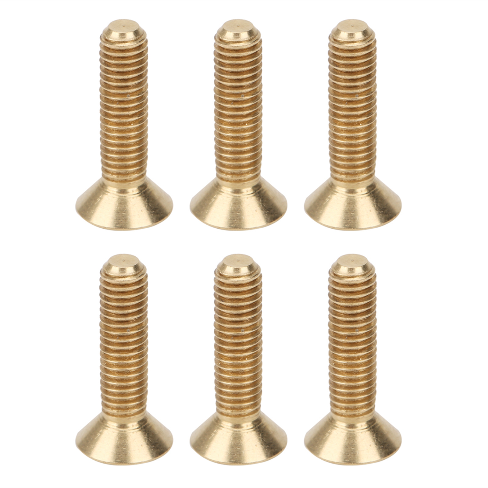 50 Sechskant-senkkopfschrauben Aus Reinem Kupfer, Flachkopf, Hardware-zubehör M5 X 20