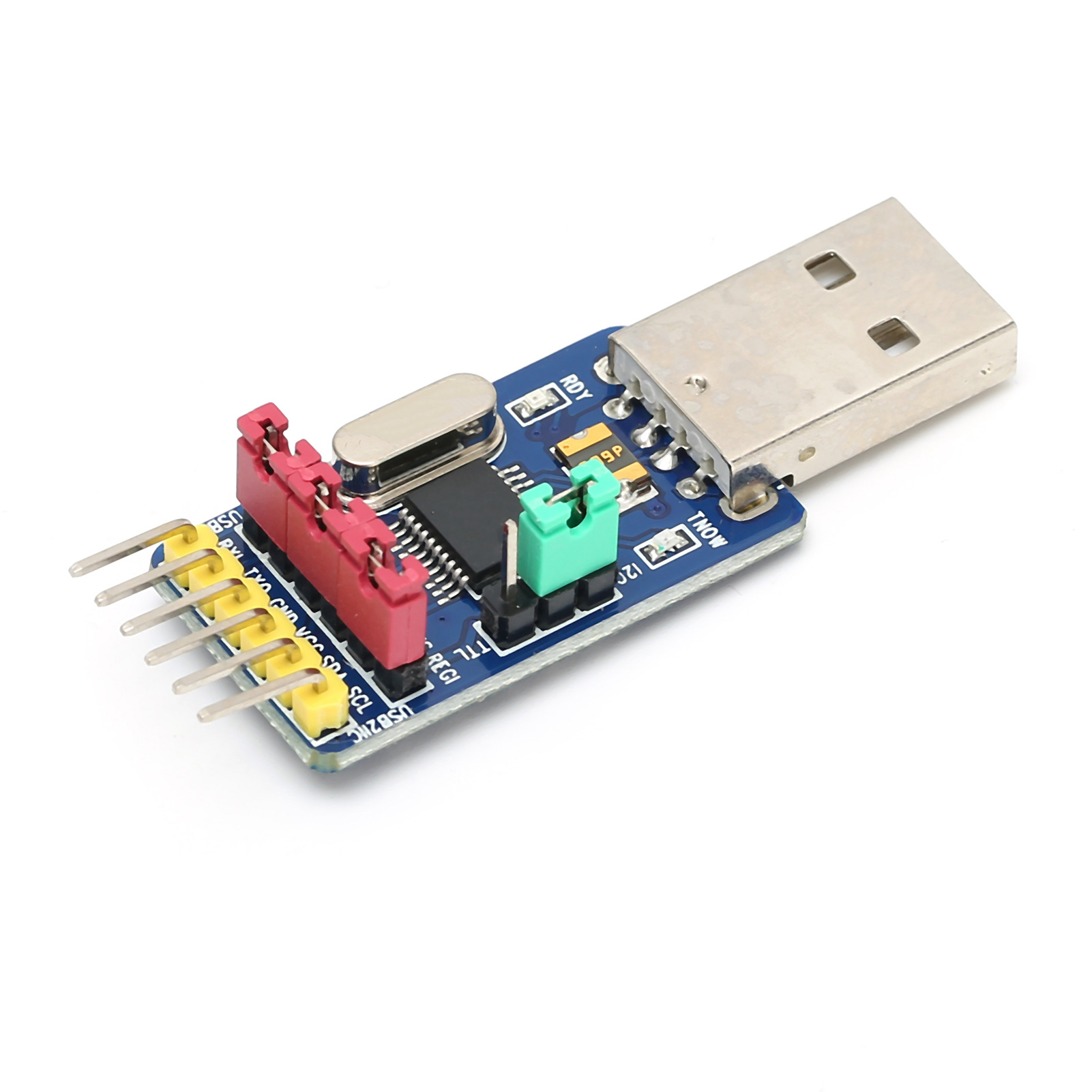 Betriebsarten Des Usb-zu-seriell-port-moduls Mit I²c-uart-ttl-12c-brückenkomponenten Ys-ch341t