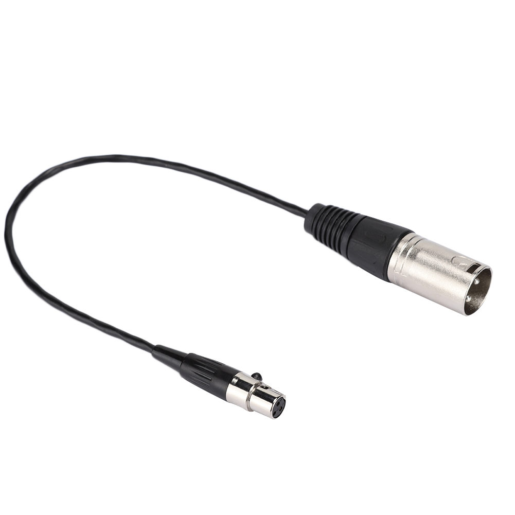 Mini-xlr-3-pin-audiokabel (weiblich) Mit Vollkupfergehäuse Auf Xlr-3-pin-audiokabel (männlich) Mit Zinklegierungsgehäuse